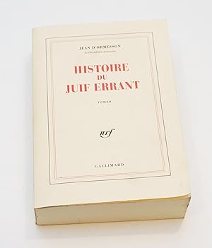 Image du vendeur pour Histoire du juif errant mis en vente par Librairie-Galerie Emmanuel Hutin