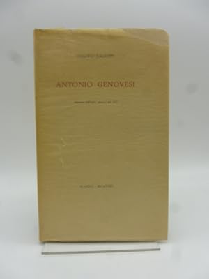 Bild des Verkufers fr Antonio Genovesi zum Verkauf von Coenobium Libreria antiquaria