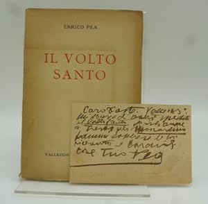 Il volto santo [con cartolina autografa di Enrico Pea]