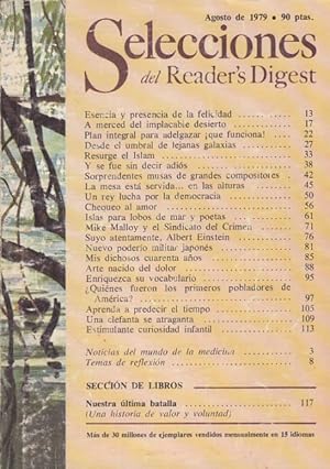 Imagen del vendedor de SELECCIONES DEL READER'S DIGEST N 465. AGOSTO DE 1979 a la venta por Librera Vobiscum