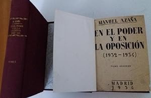 EN EL PODER Y EN LA OPOSICION (1932-1934)