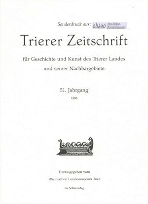 Trierer Zeitschrift Sonderdruck - Die Mosaiken der vorkonstantinischen Palastanlage westlich der ...