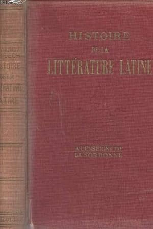 Image du vendeur pour Histoire de la littrature latine - 39e dition mis en vente par Le-Livre