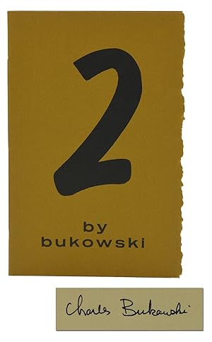 Bild des Verkufers fr 2 by Bukowski zum Verkauf von Burnside Rare Books, ABAA