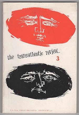 Immagine del venditore per The Transatlantic Review 3 (Spring 1960) venduto da Philip Smith, Bookseller