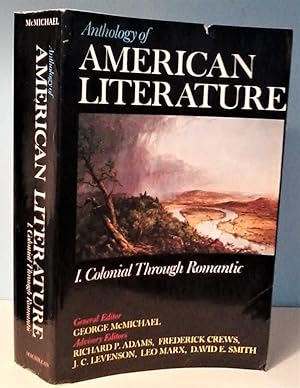 Seller image for Anthology of American Literature, Volume I: Colonial Through Romantic for sale by Berthoff Books