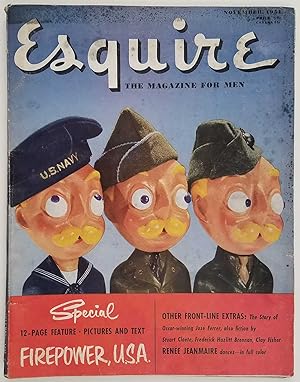 Esquire. The Magazine for Men. November 1951. [VINTAGE MAGAZINE]