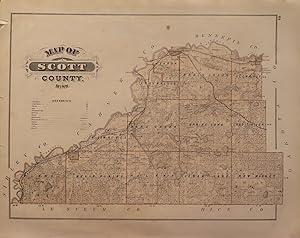 Map of Scott County; Map of Shakopee