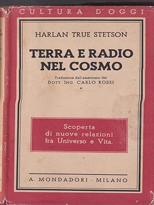 Bild des Verkufers fr Terra e radio nel cosmo zum Verkauf von Librodifaccia
