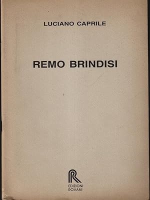 Bild des Verkufers fr Remo Brindisi zum Verkauf von Librodifaccia