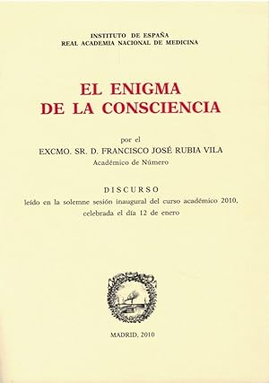 Immagine del venditore per El enigma de la consciencia venduto da Librera Dilogo
