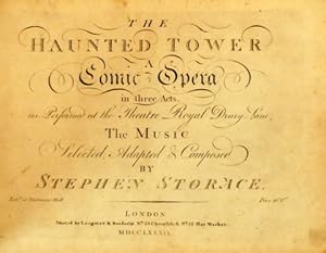 The haunted tower. A comic opera in three acts, as performed at the Theatre Royal Drury Lane [Pia...