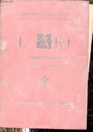 Seller image for L'art simples entretiens  l'usage de la jeunesse. for sale by Le-Livre