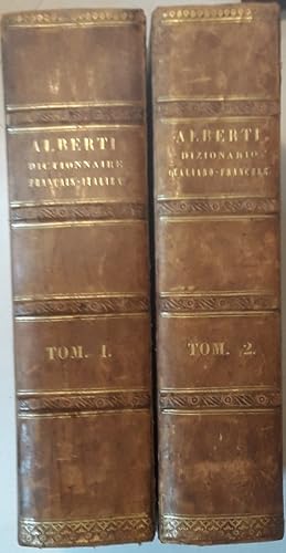 Image du vendeur pour Le nouvel Alberti. Dictionnaire encyclopdique franais - italien compil sur la trace des meilleurs lexicographes et contenant un abrg de grammaire franaise  l'usage des italiens, etc. Collabor par les professeurs Fran, Ambrosoli, Arnaud, Vigo-Pell mis en vente par Libreria Menab