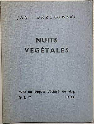 Seller image for Nuits Vgtales for sale by Largine