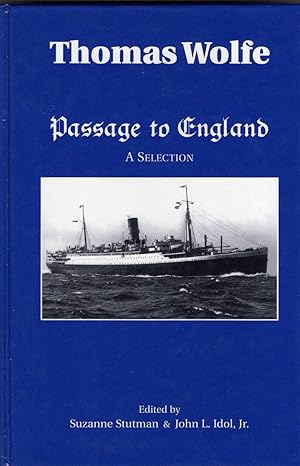 Imagen del vendedor de Thomas Wolfe, Passage to England. A Selection. a la venta por A Cappella Books, Inc.