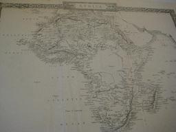 Orig. Landkarte "Africa" ca. 1820