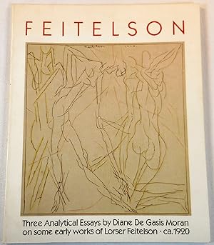 Seller image for Feitelson. Three Analytical Essays By Diane De Gasis Moran on Some Early Works of Lorser Feitelson ca. 1920 for sale by Resource Books, LLC