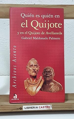 Bild des Verkufers fr Quin es quin en el Quijote de Avellaneda zum Verkauf von Librera Castro