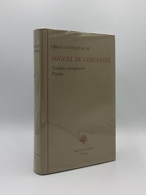 Seller image for NOVELAS EJEMPLARES POESIA [Volume III] for sale by Rothwell & Dunworth (ABA, ILAB)