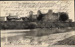 Image du vendeur pour Ansichtskarte / Postkarte Pouanc Maine et Loire, Vue generale du Chateau Fort mis en vente par akpool GmbH