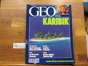 Bild des Verkufers fr Geo Special 4 August 1994 Karibik zum Verkauf von Antiquariat im Kaiserviertel | Wimbauer Buchversand