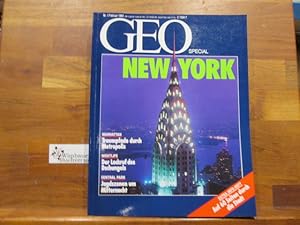 Bild des Verkufers fr Geo Special 1 Februar 1993 New York zum Verkauf von Antiquariat im Kaiserviertel | Wimbauer Buchversand