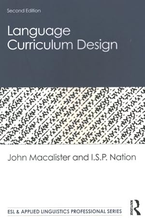 Seller image for Language Curriculum Design for sale by GreatBookPrices