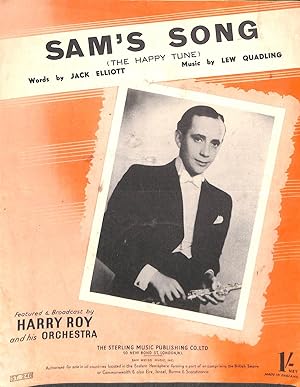 Bild des Verkufers fr Sam's Song The Happy Tune Featured and Broadcast by Harry Roy zum Verkauf von WeBuyBooks
