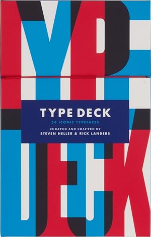 Seller image for Type Deck: 54 Iconic Typefaces: A Collection of Iconic Typefaces for sale by artbook-service