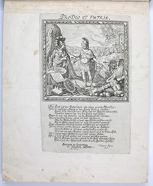 Seller image for [Sammlung der Neujahrs-Kupfer der Gesellschaft der Constabler und Feuerwerker in Zrich]. for sale by Antiquariat INLIBRIS Gilhofer Nfg. GmbH