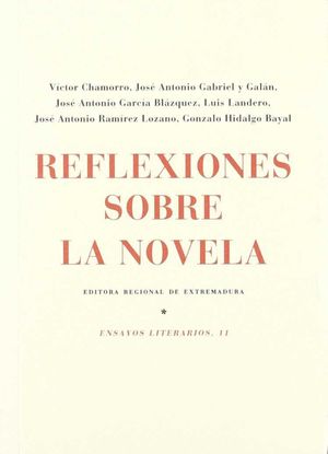 Imagen del vendedor de REFLEXIONES SOBRE LA NOVELA a la venta por Antrtica