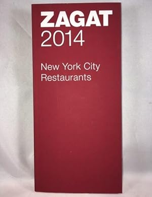 Seller image for 2014 New York City Restaurants (Zagat Survey New York City Restaurants) for sale by Great Expectations Rare Books