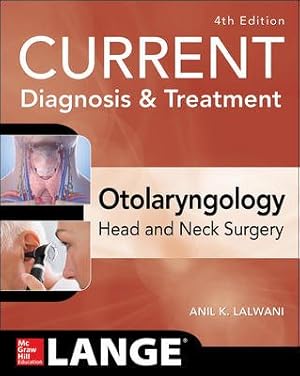 Seller image for Current Diagnosis & Treatment Otolaryngology : Head and Neck Surgery for sale by GreatBookPrices