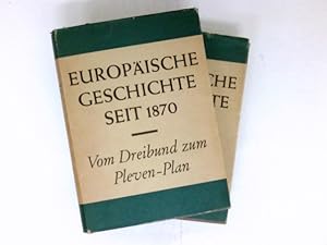 Bild des Verkufers fr Europische Geschichte seit 1870 : Bd. 1., 1870 - 1919. Bd. 2. 1920 - 1951. zum Verkauf von Antiquariat Buchhandel Daniel Viertel