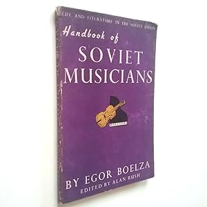 Imagen del vendedor de Handbook of Soviet Musicians a la venta por MAUTALOS LIBRERA