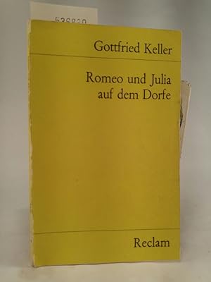 Seller image for Romeo und Julia auf dem Dorfe for sale by ANTIQUARIAT Franke BRUDDENBOOKS