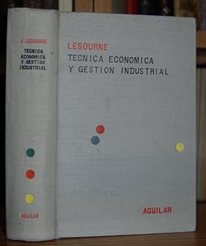 Seller image for TECNICA ECONOMICA Y GESTION INDUSTRIAL for sale by Fbula Libros (Librera Jimnez-Bravo)