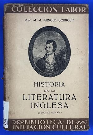 Seller image for Caracteres y tipos esenciales de la Historia de la Literatura Inglesa for sale by Els llibres de la Vallrovira