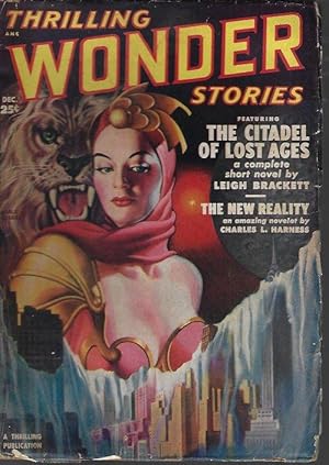 Seller image for THRILLING WONDER Stories: December, Dec. 1950 for sale by Books from the Crypt