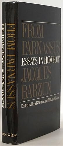 Seller image for From Parnassus Essays in Honour of Jacques Barzun for sale by Good Books In The Woods