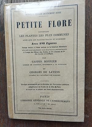 Imagen del vendedor de Petite flore contenant les plantes les plus communes ainsi que les plantes utiles et nuisibles (Botanique) a la venta por Librairie Philoscience