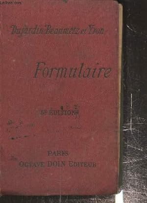 Bild des Verkufers fr Formulaire pratique de thrapeutique et de pharmacologie, 5me dition zum Verkauf von Le-Livre