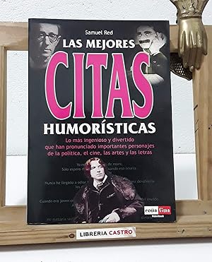 Imagen del vendedor de Las mejores citas humorsticas a la venta por Librera Castro