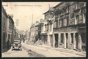 Carte postale Fere-en-Tardenois, Rue Carnot, vue de la rue