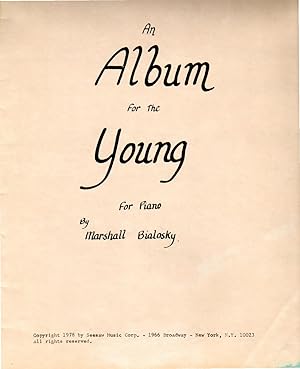 An Album for the Young - for Piano [MUSIC SCORE]