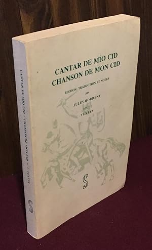 Imagen del vendedor de Cantar de mio Cid - Chanson de mon Cid. Tome I: Textes. (Ktemata) a la venta por Palimpsest Scholarly Books & Services