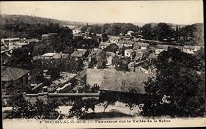 Ansichtskarte / Postkarte Bougival Yvelines, Panorama sur la Vallée de la Seine
