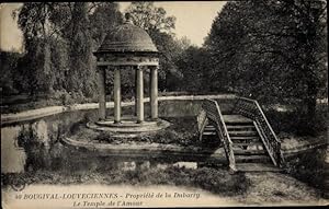 Ansichtskarte / Postkarte Bougival Yvelines, Le Temple de l'Amour