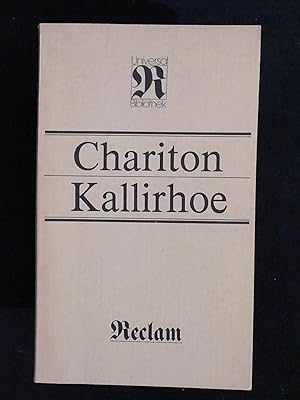 Seller image for Kallirhoe, for sale by Antiquariat Kastanienhof